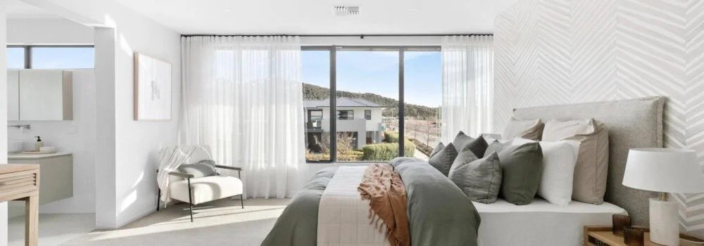 Coastal Townhomes master bedroom interior